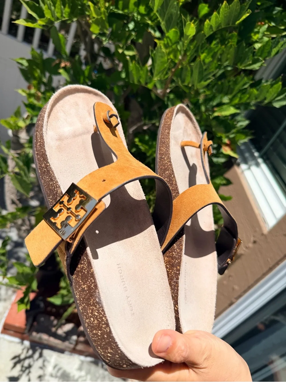 Tory Burch Mellow Thong Sandals Size 10